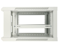 Extralink Szafka wisząca rack 6U 600x600 szara metalowe drzwi EX.13001 - 489285 - zdjęcie 6